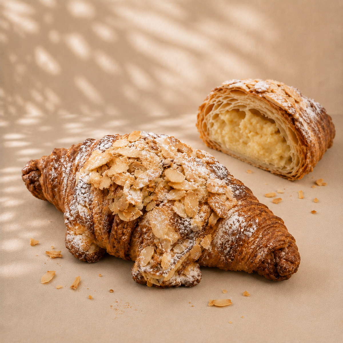 Almond Croissant by Les Deux Coqs Adelaide