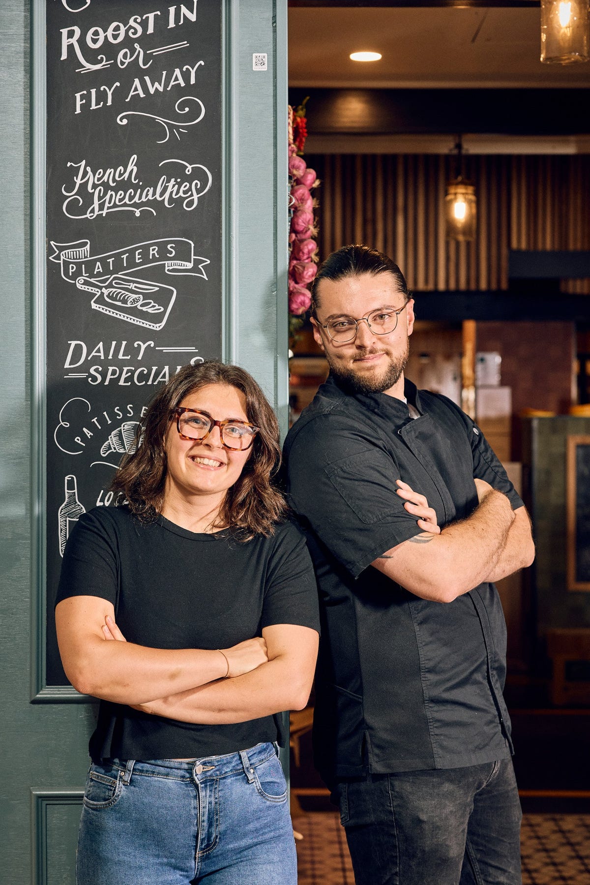 The Les Deux Coqs team at Adelaide Central Market
