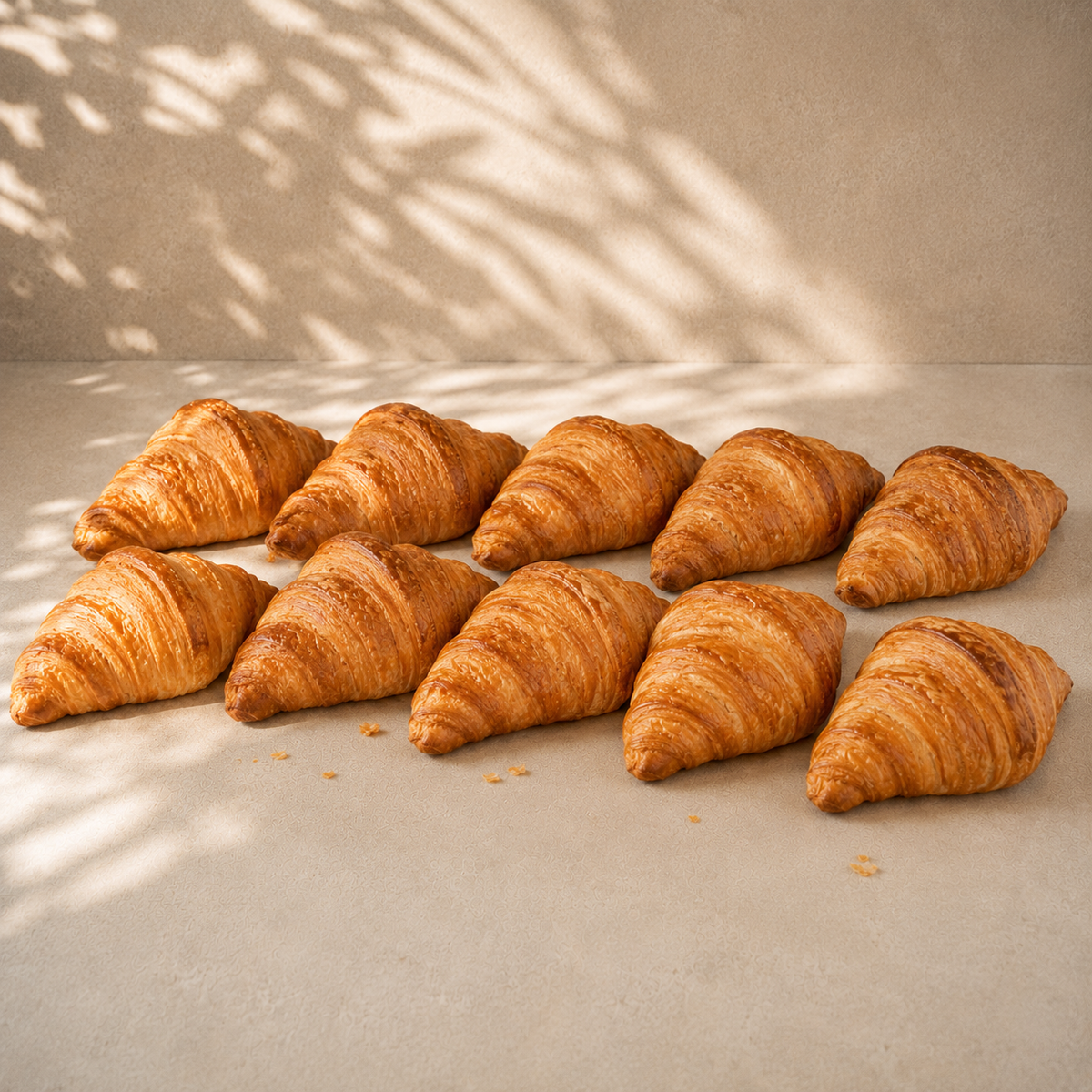 Pack of 10 French Butter Croissants by Les Deux Coqs Adelaide