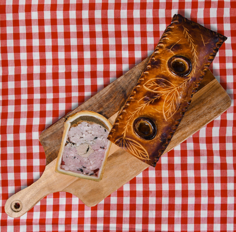 Duck, Mushroom & Duck Mousse Pate Croute