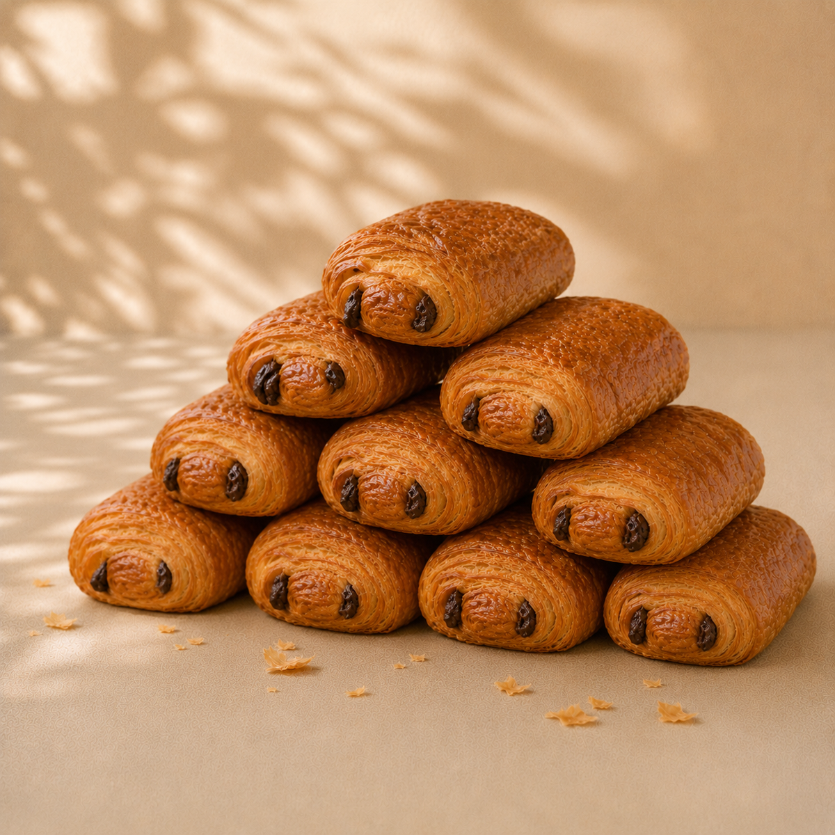 Pack of 10 Pain au Chocolat by Les Deux Coqs Adelaide