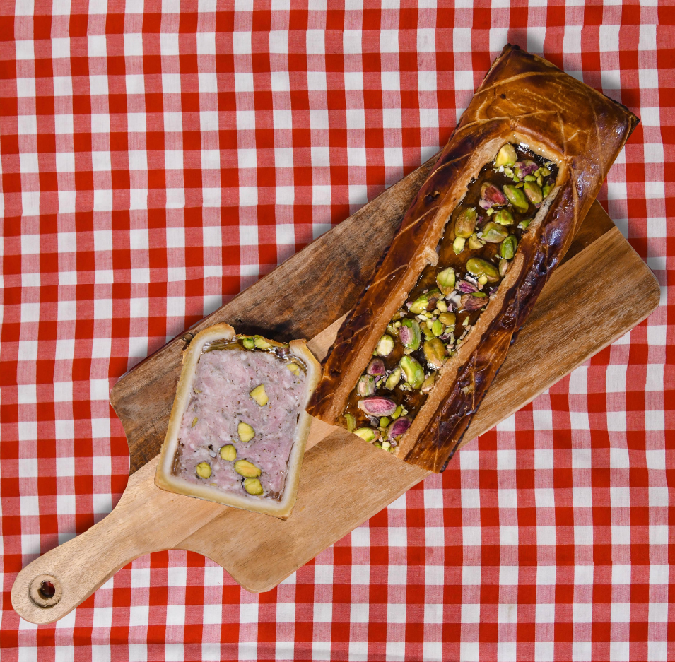 Pork & Pistachios Pate Croute