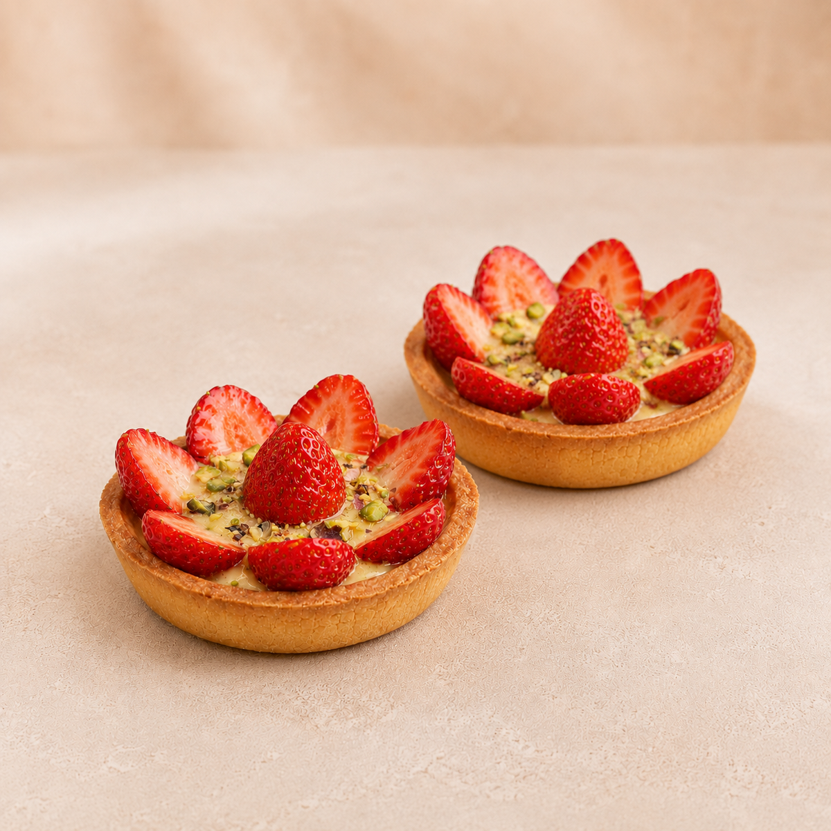 Fresh Strawberry Tart by Les Deux Coqs Adelaide