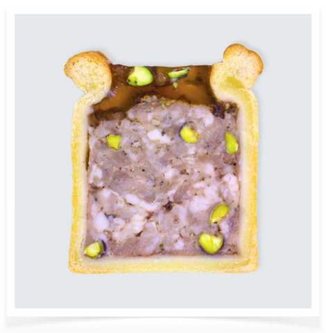 Pork & Pistachios Pate Croute