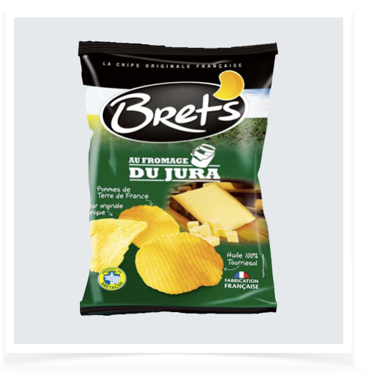 French Jura Cheese Chips - 125g