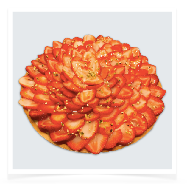 Large Strawberry Tart